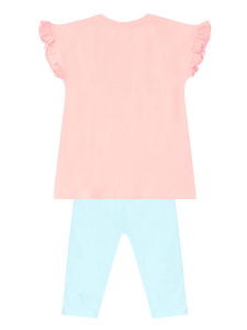 Cute Ladybug Girl T-shirt&Leggings Set - 5