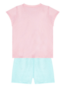 Cute Mermaid Girl T-shirt&Shorts Set - 4