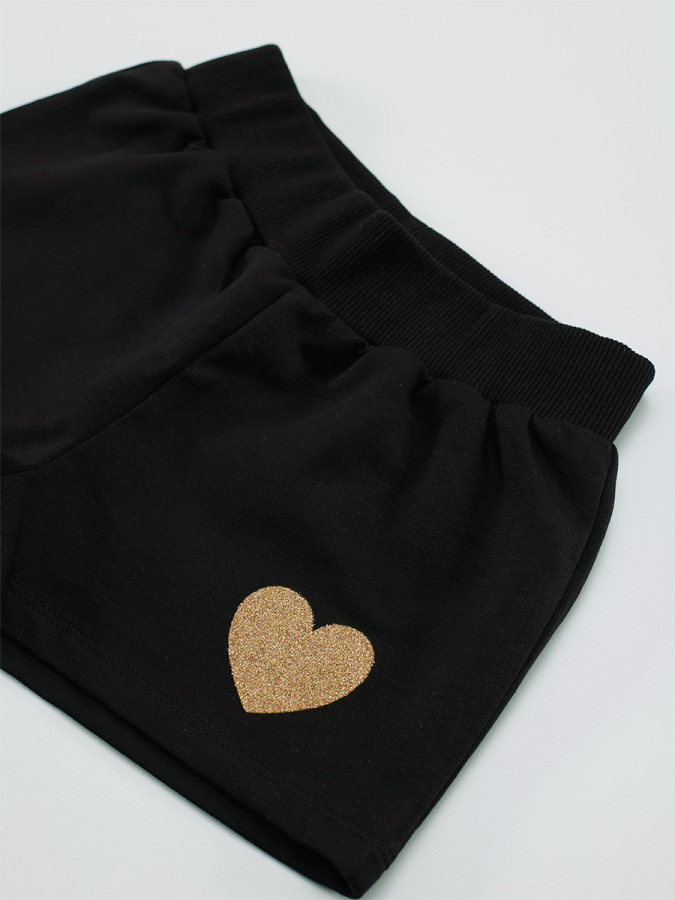 Cute Mice Girl Crop-top&Shorts Set - 1