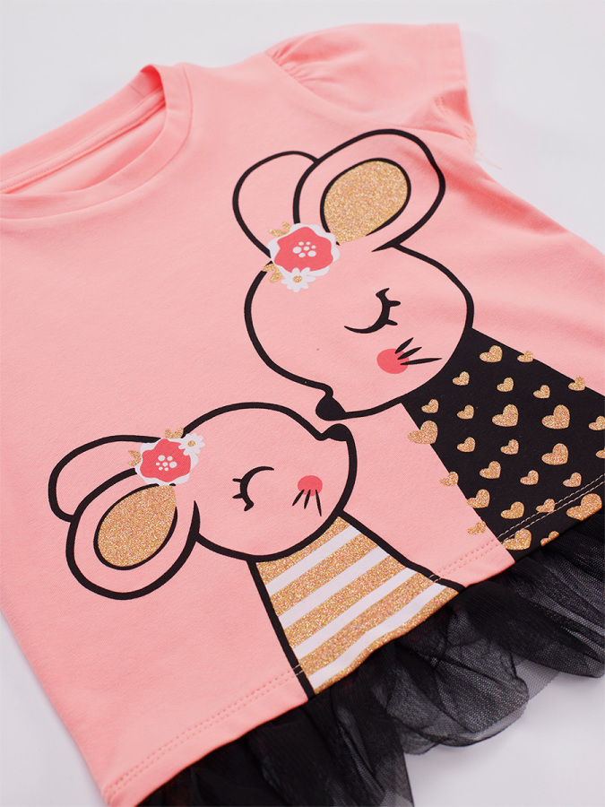 Cute Mice Girl Crop-top&Shorts Set - 6