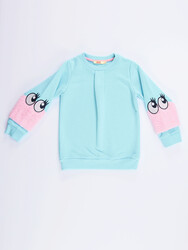 Cute Plush Girl Sweatshirt - Thumbnail