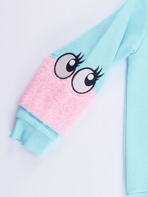 Cute Plush Girl Sweatshirt