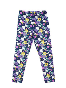 Cute Sloth Girl Lilac T-shirt and Leggings Set - 7