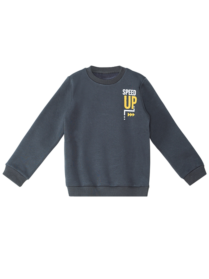 Dark Grey Boy Tracksuit - 5