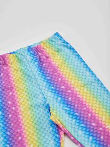 Deniz Kedisi Kız Çocuk Tunik Tayt Takım - 6