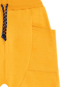 Çizgili Denizci Dino Erkek Çocuk Yazlık T-shirt Kapri Şort Takım - 2