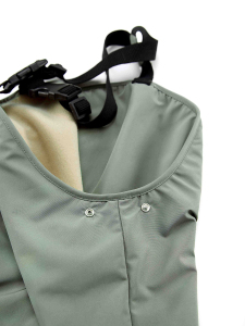 Digger Boy Khaki Waterproof Puddlesuit Dungarees - 8