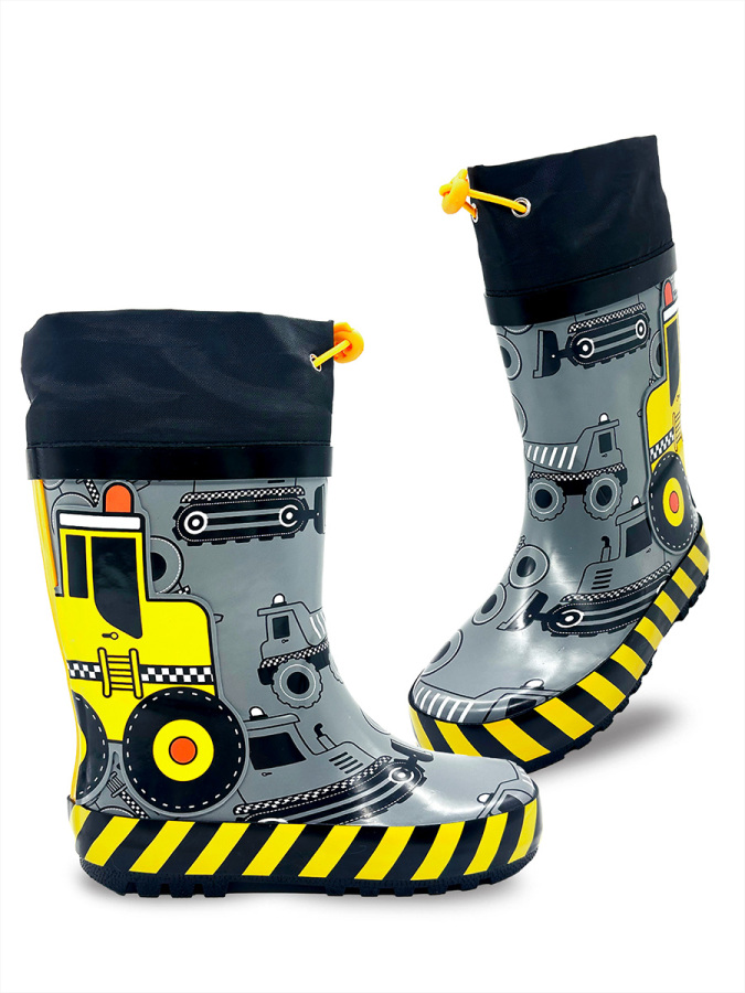 Digger Boy Rain Boots - 1