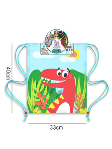 Dinazor Su Geçirmez Erkek Çocuk İpli Sırt - Plaj Çantası - 2