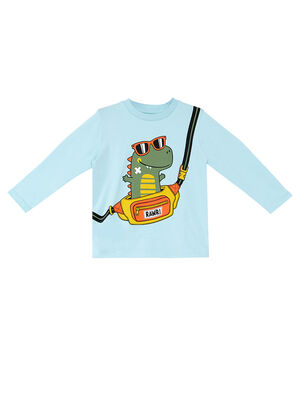 Dino Bag Boy T-shirt and Pants Set - 5