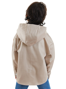 Dino Boy Gabardine Beige Shirt - 2