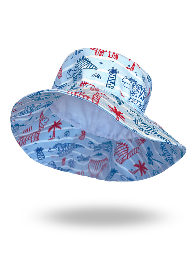 Dino Boy UVP+50 Sun Protection Hat - 2