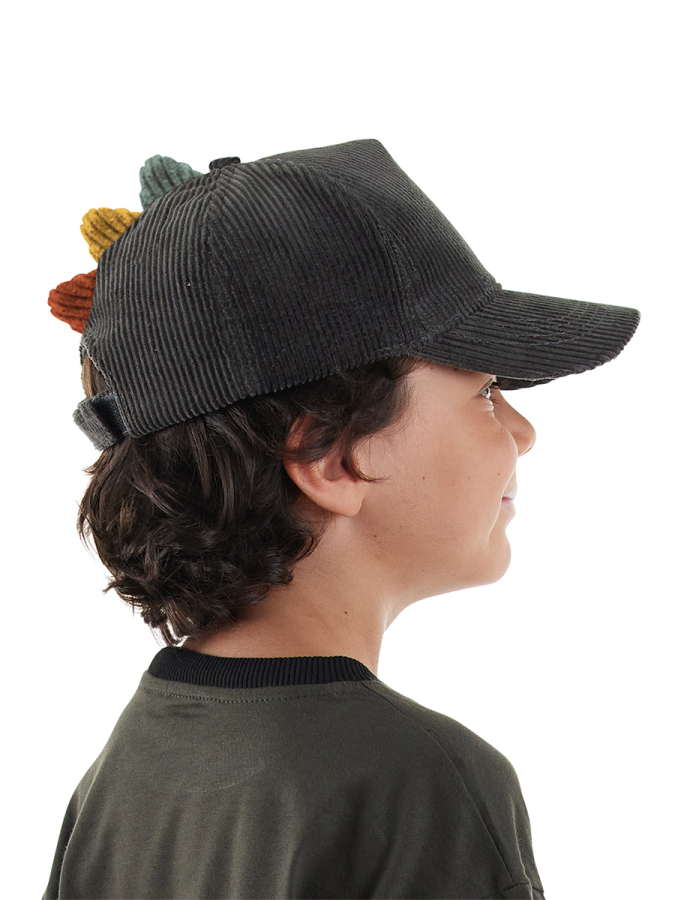 Dino Boy Velvet Cap - 1
