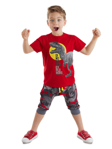 Dino Camo Boy T-shirt&Baggy Set - Denokids