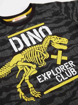 Dino Camo Boy T-shirt&Capri Set