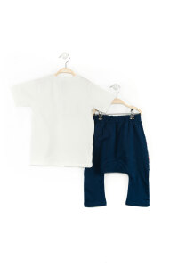 Dino Checked Baggy Set - 4