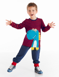 Dino Dostum Erkek Çocuk Pantolon Takım - Denokids