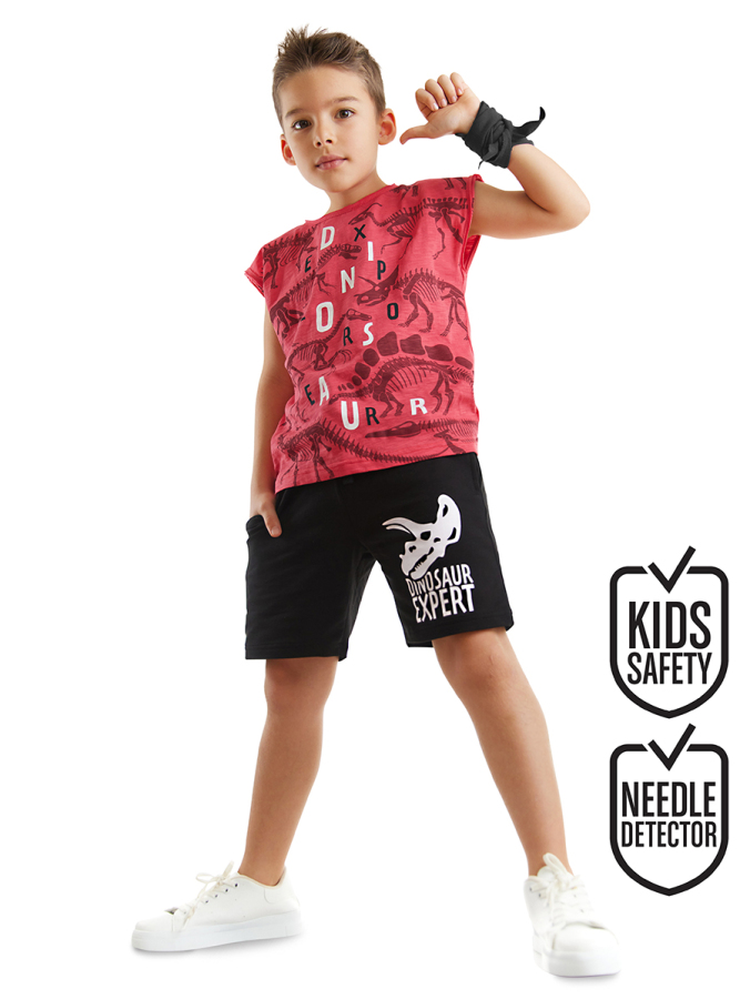 Dino Expert Boy T-shirt&Shorts Set - 1