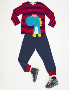 Dino Friend Boy Pants Set - 3