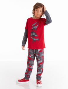 Dino Gang Camo Boy Set - Mushi