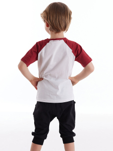 Dino Music Boy T-shirt&Baggy Set - 2