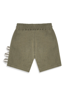 Dino Muslin Boy Shirt&Shorts Set - 10