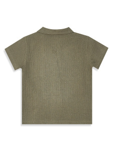Dino Muslin Boy Shirt&Shorts Set - 6