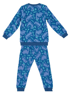 Dino Park Boy Navy Blue Tracksuit - 5