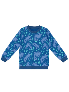 Dino Park Boy Navy Blue Tracksuit - 6