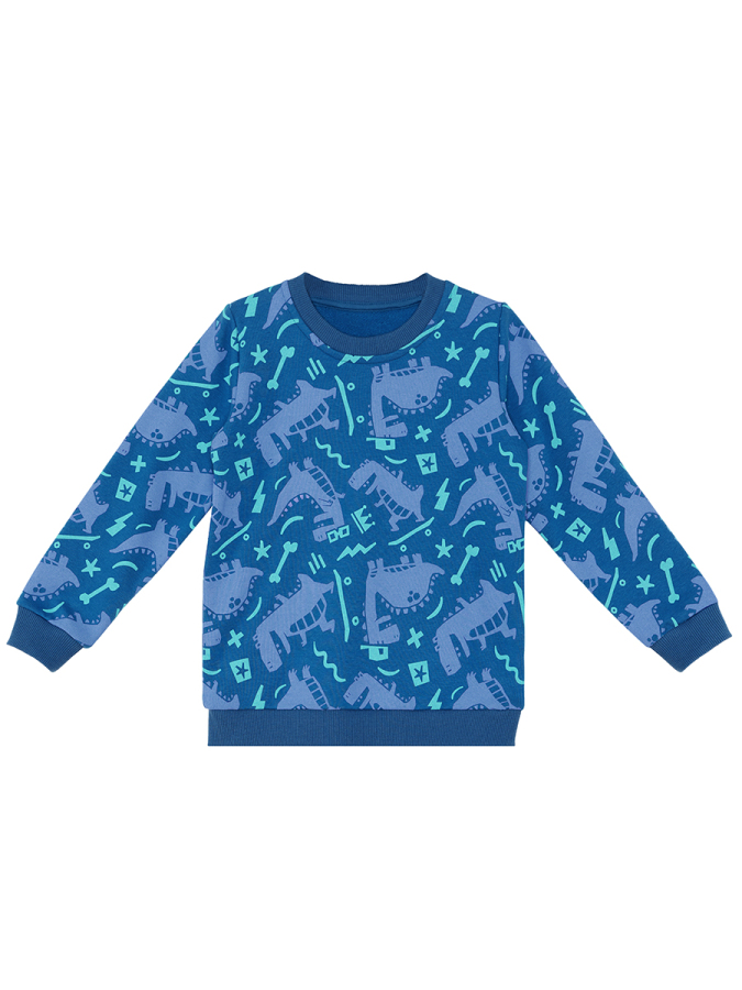 Dino Park Boy Navy Blue Tracksuit - 6