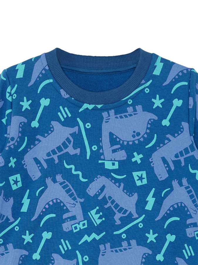 Dino Park Boy Navy Blue Tracksuit - 10