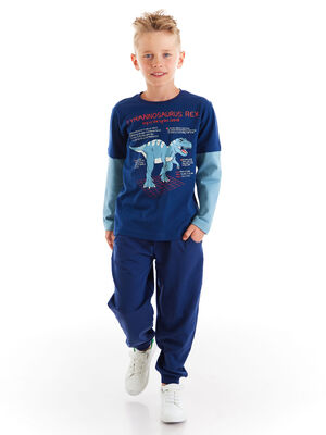 Dino Rex Erkek Çocuk Pantolon Takım