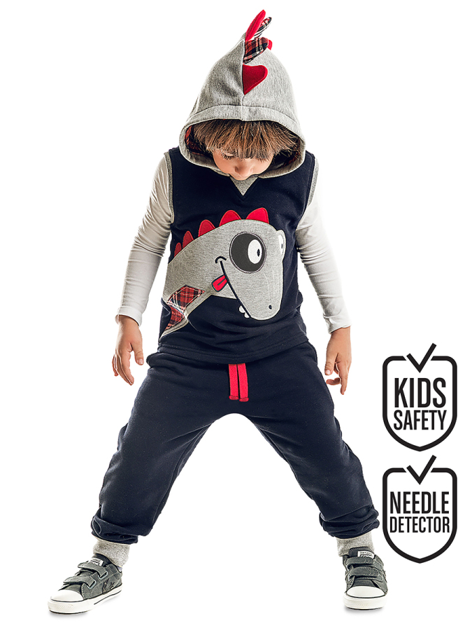 Dino Sleeveless Tracksuit - 1