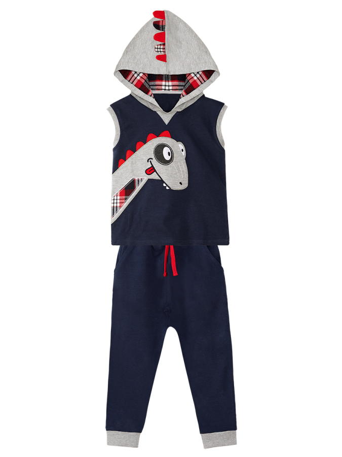 Dino Sleeveless Tracksuit - 3