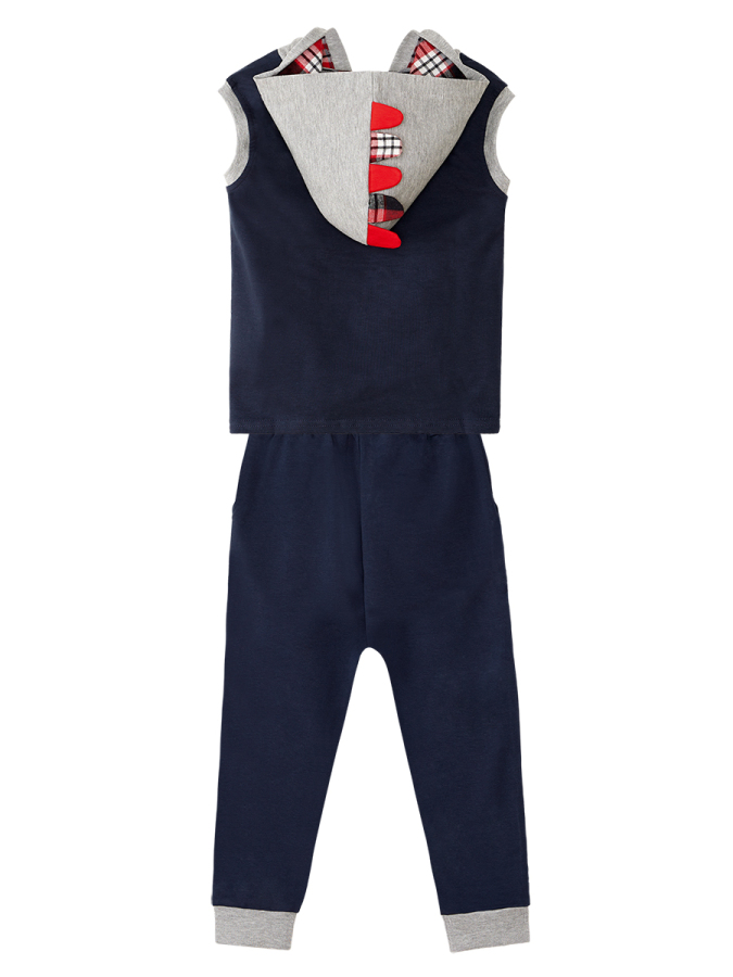 Dino Sleeveless Tracksuit - 4
