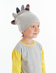 Dino Striped Boy Hat - 1