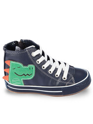Dino Tırtırlı Erkek Çocuk Sneakers Spor Ayakkabı - Thumbnail