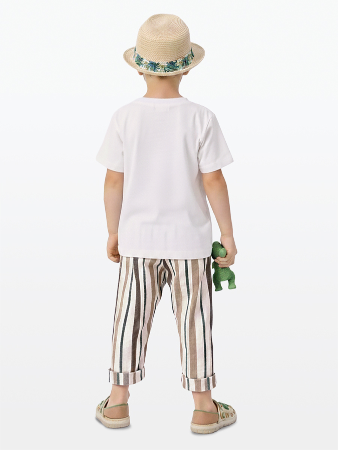 Dinolar Erkek Çocuk T-shirt Pantolon Takım - 2