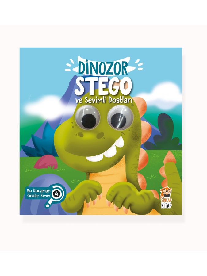 Dinozor Stego-Sevimli Dostlar-Kocaman Gözler 4 - 1