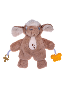 Dişlikli Peluş Uyku Arkadaşım Köpek - Mini Mini