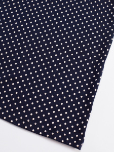 Dotted Poppy Cotton Girl Dress - 7
