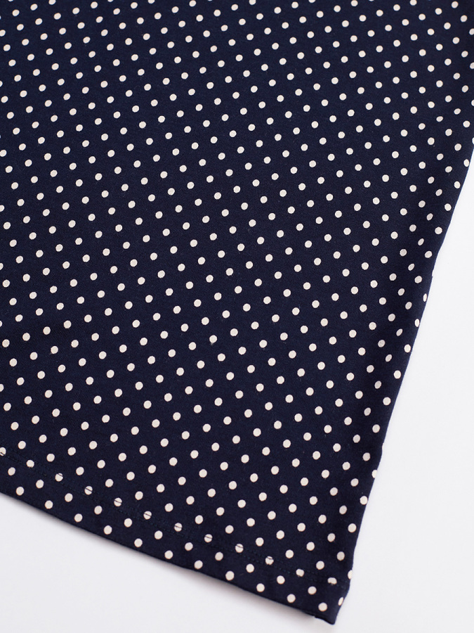 Dotted Poppy Cotton Girl Dress - 7