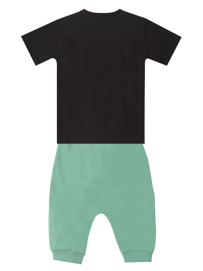 Dozer on Duty Boy T-shirt&Capri Pants Set - 4
