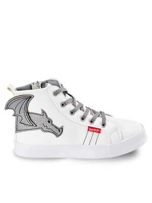 Dragon Boy White Sneakers