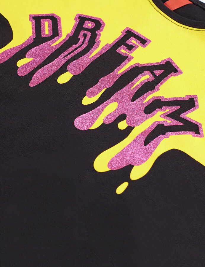 Dream Cream Kız Çocuk T-shirt Şort Takım - 6