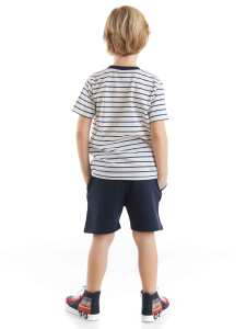 Dude Shark Boy T-shirt&Shorts Set - 2