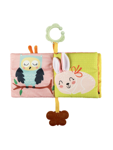 Eğitici Bebek Kitabı Dişlikli ve Hışırtılı 3D Hayvanlar Kitabı - 5