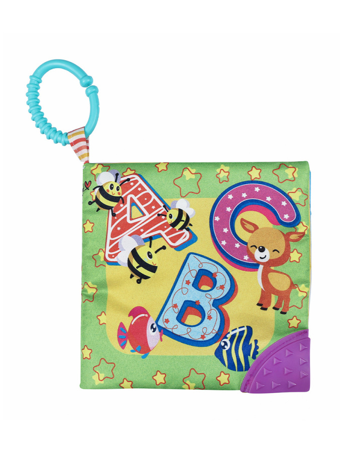 Eğitici Bebek Kitabı Dişlikli ve Hışırtılı Harfler Kitabı - 1