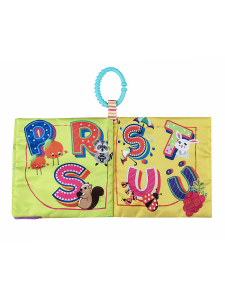 Eğitici Bebek Kitabı Dişlikli ve Hışırtılı Harfler Kitabı - 4