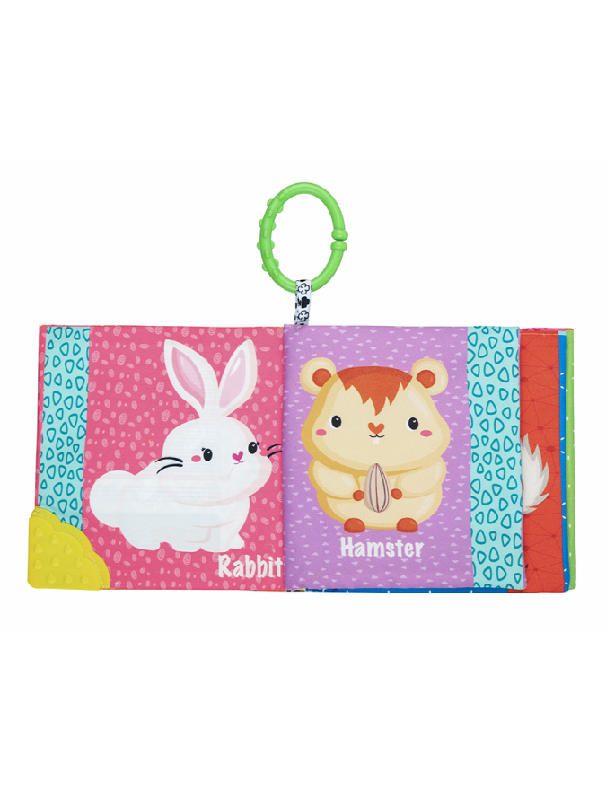 Eğitici Bebek Kitabı Dişlikli ve Hışırtılı Hayvanlar Kitabı - 3